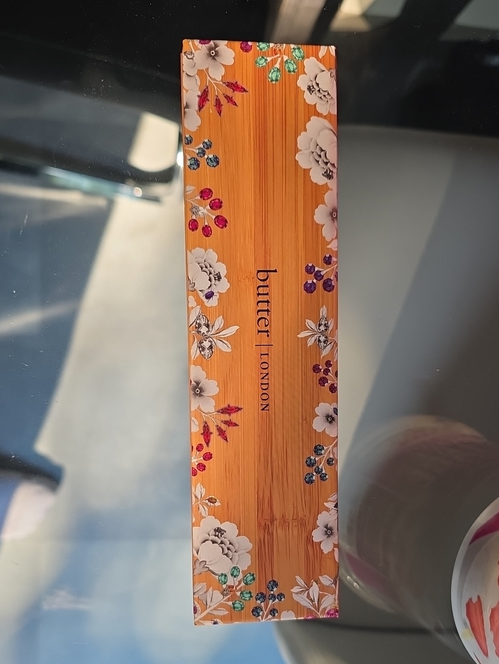 butter LONDON Floral Orange Eyeshadow Palette Packaging